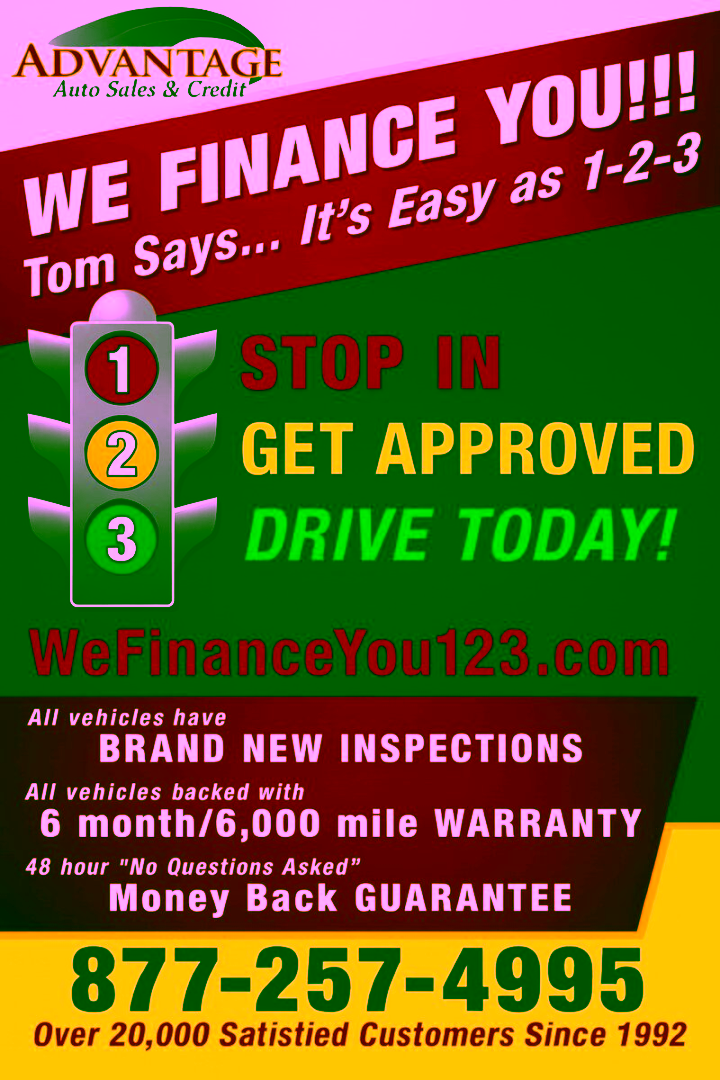 Advantage Auto Sales & Credit - We Finance You 123